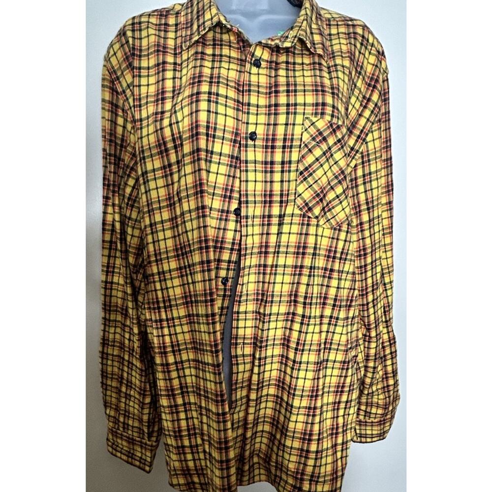 Scotch & Soda Amsterdams Blauw Altitude Attitude Flannel Shirt Mens XXL